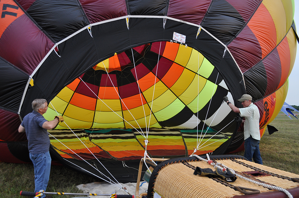 Dairy Fest Media Balloon Flight