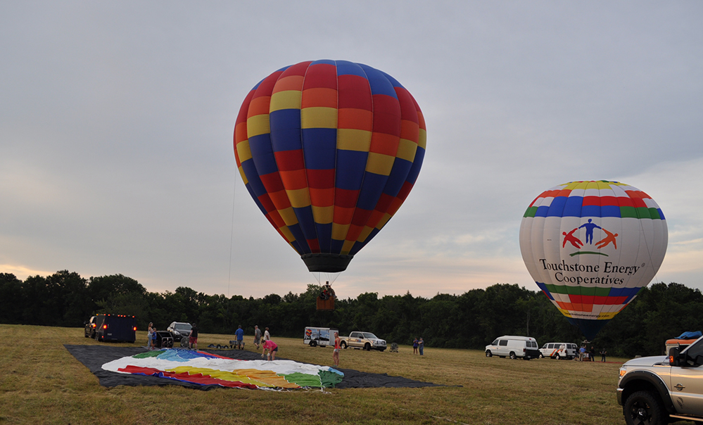 Dairy Fest Media Balloon Flight