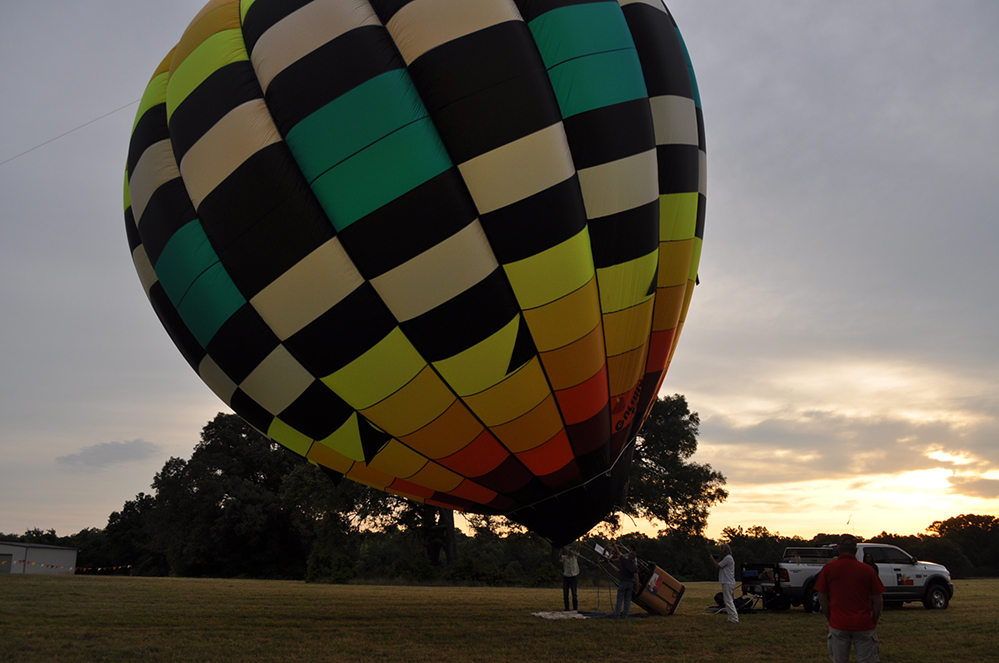 Dairy Fest Media Balloon Flight