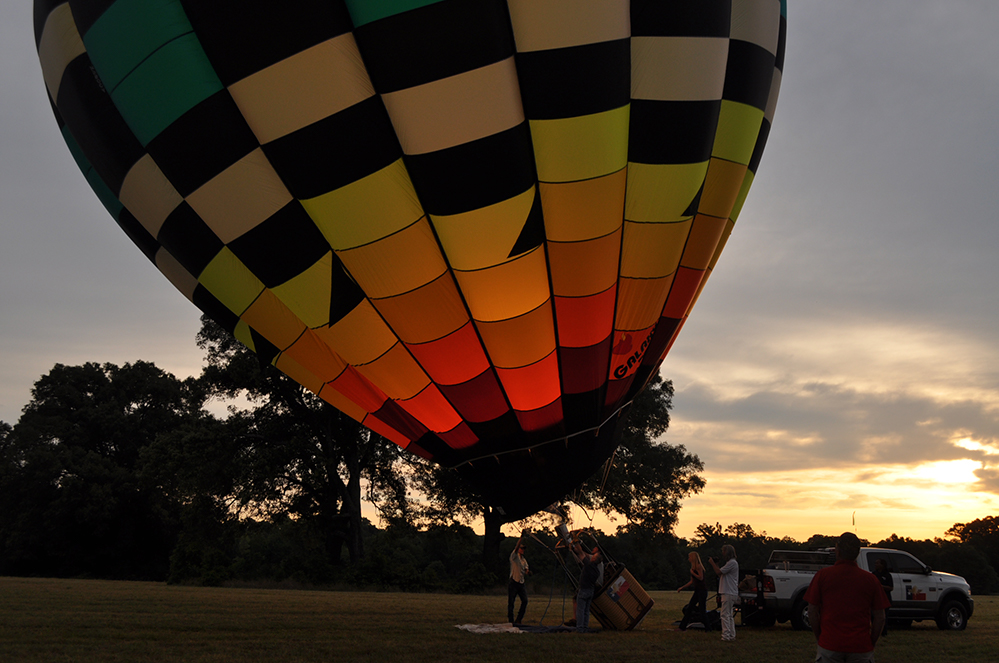 Dairy Fest Media Balloon Flight