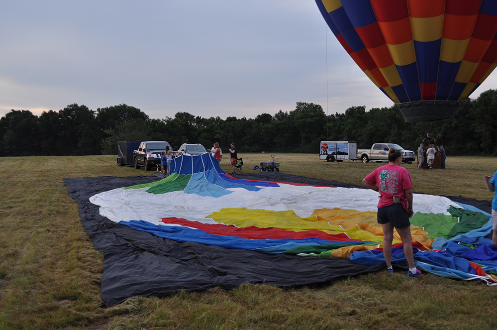 Dairy Fest Media Balloon Flight