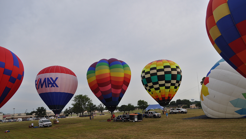 Dairy Fest Media Balloon Flight