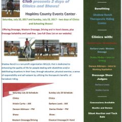 Shadow Ranch Dressage Clinic is Fun Fundraiser