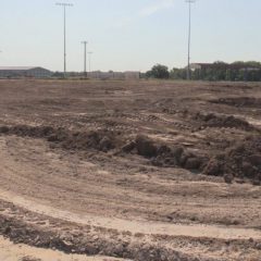 Eagle Stadium Dirt Incorporated Into New Stadium Site