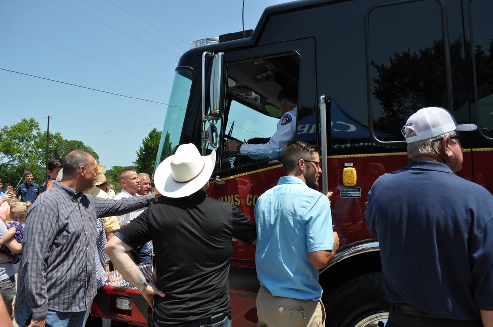 Hopkins County FD Push in