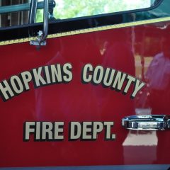 “Push-In” Ceremony at Hopkins County Fire Dept.