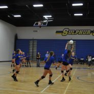 Lady Cats Volleyball Open District Tuesday Night at Texas High