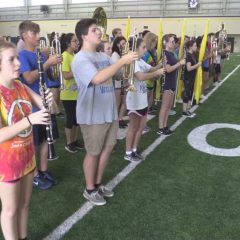 Wildcats’ Marching Band Ends Summer Band Practice