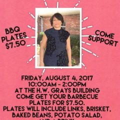 BBQ Fundraiser to Benefit Sandra Wade Nash