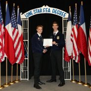 Brynden Andrews of the Como-Pickton FFA Chapter Serves as Foundation Ambassador