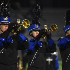 Wildcat Marching Band Performed at Area UIL Competition
