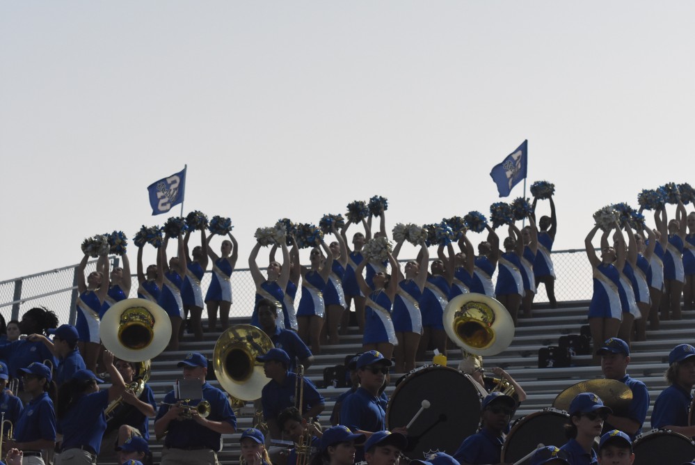 Football Band Blue Blazes 9-8-17 32