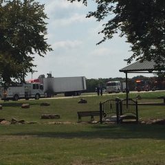 Explosion Inside Trailer Blocked Traffic at I-30 and Hillcrest