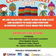 Can Help Sponsors Annual Coat and Blanket Drive For Those in Need