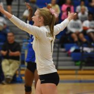 Lady Cat Volleyball Defeats Texas High to Take Half Game Lead in District Play