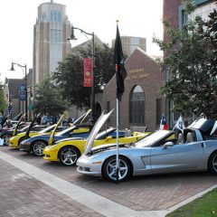 Sulphur Springs Corvette Club Corvettes on the Plaza October 27, 2018