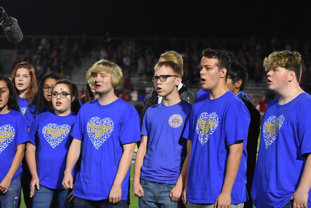 2017 Senior Night Halftime2