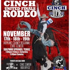 UPRA Rodeo Finals Coming to Sulphur Springs Nov. 17-19 at Civic Center