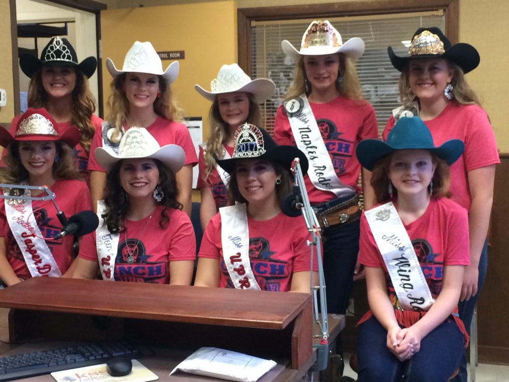UPRA Rodeo Royalty, Hopefuls Make Promotional Visit to KSST, Channel 18