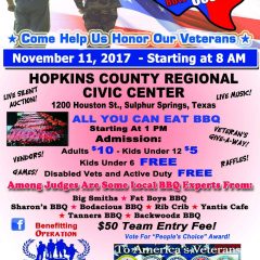 Operation V.E.T. Goes Into Action Saturday with BBQ Cook-off, Kid-Friendly Fun Day for Local Veterans, Families