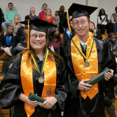 PJC Fall Graduation: 17-Year Old Stanley Twins  Receive Associate of Science Degrees