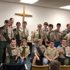 Court of Honor held for Boy Scout Troop 69