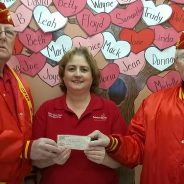Marine Corp League Presents Donation to Senior Center Building Fund