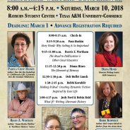Silver Leos Writers Guild Plans Fred A. Tarpley Writers Workshop in March