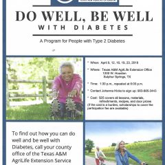 Do Well Be Well with Diabetes