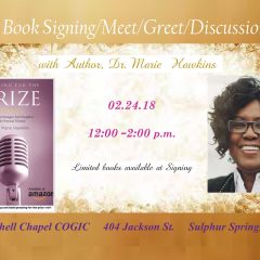 Book Signing and Meet N Greet Discussion on February 24
