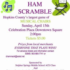 Ham Scramble – Musical Chairs on the Square