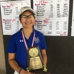 Lady Cat Golf Finished Third in District; Tran Qualifies for Regional Touranment