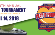 CANHelp's Annual "Play it Forward" Tennis Tournament