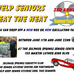 Summer Fan Drive for Sr. Citizens Gets Started Early…Needs Your Help!