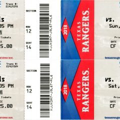 KSST is Giving Away More Texas Rangers Tickets!