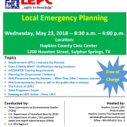 Local Emergency Planning