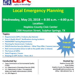 Local Emergency Planning