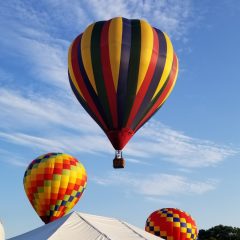 Hot Air Balloons Lift Off Friday Night; Will Again Saturday Evening