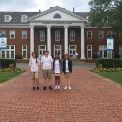 Four Sulphur Springs Middle School Students Participate in Envision’s Junior National Leadership Conference in D C