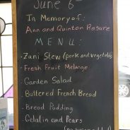 Dinner Bell, June 6th 2018