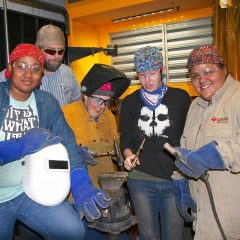 Four Sulphur Springs Women Focus on Welding at PJC-Sulphur Springs Campus