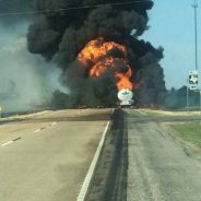 Tanker Fire Diverts Traffic in Delta County