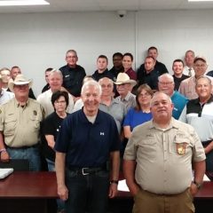 Police Academy Cadets Observe Posse Meeting, Badge Presentation