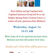Medicare And You 2018 Information Session