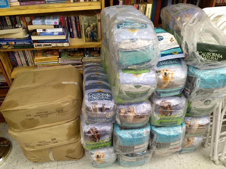 Sulphur Springs Seniors Center Offers Donated Dog Food Supplies to