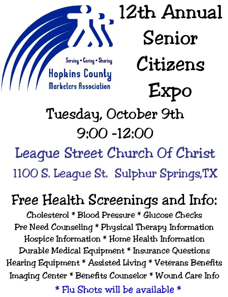 Mark Your Calendars for Upcoming Events at the Senior Citizens Center ...