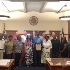 Commissioners Proclaim 2018 Sesquicentennial Year of Celebration Honoring Morning Chapel Missionary Baptist Church; Nix Burn Ban at This Time