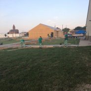 Trustees Build Sidewalk from Jail to New Courtroom at Law Enforcement Center