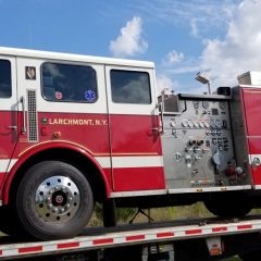 Como VFD Has a New Fire Truck; Delivered Friday Afternoon