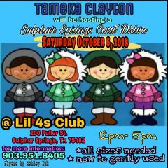 Lil 4s Club Coat Drive